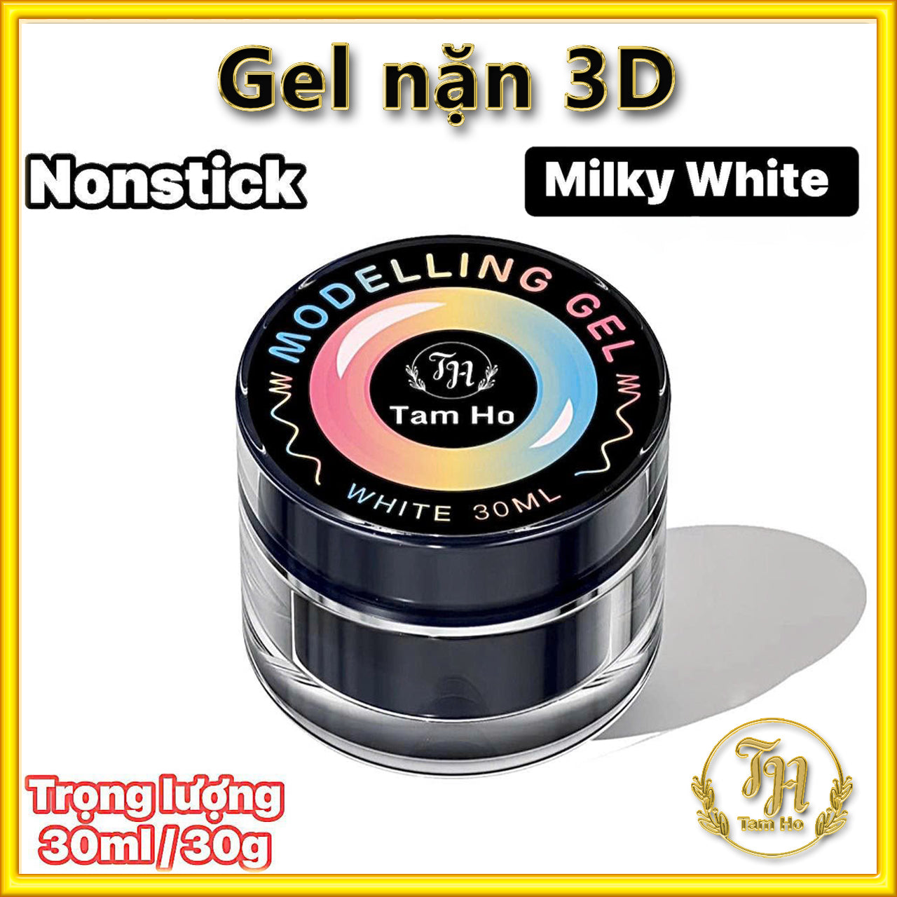 Gel nặn 3D trắng sữa - 3D Modeling Gel Milky White
