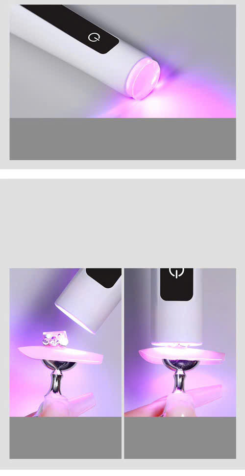 Đèn Silicone phiên bản mới 3 in 1- New version Silicone Nail UV Led 3 in 1