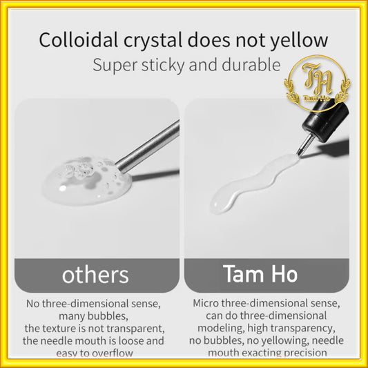 Gel đính đá mũi kim - Rhinestone Gel (Needle Tip)