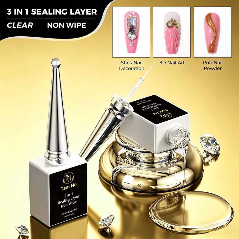 Sealing gel no wipe 3 in 1
