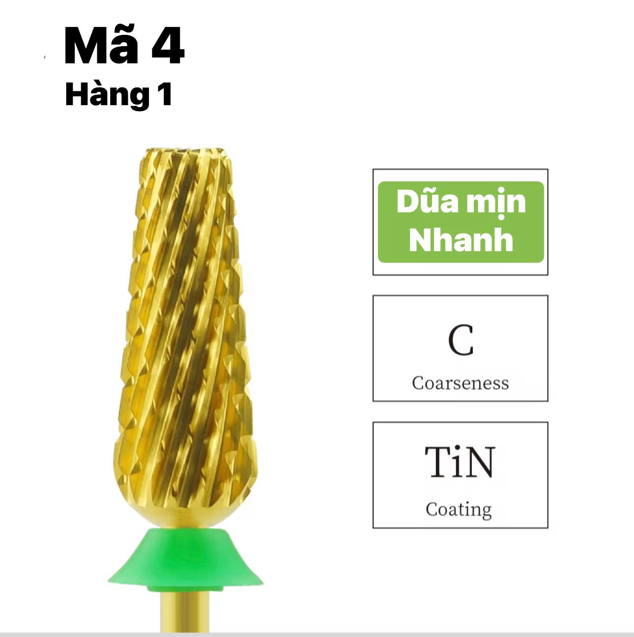 Đầu dũa medium - Nail Drill Bit