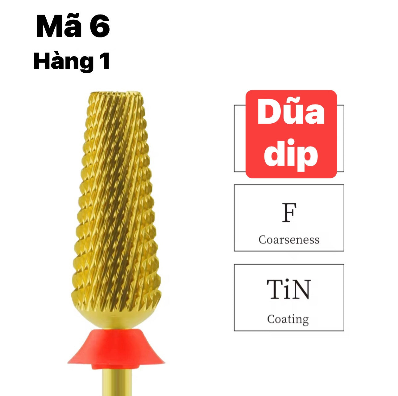 Đầu dũa medium - Nail Drill Bit