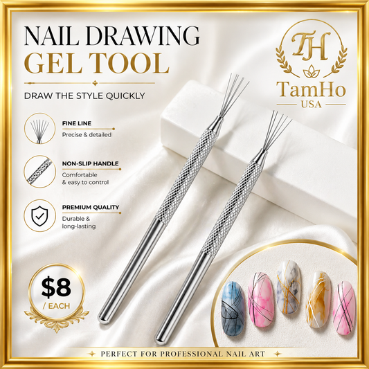 Tool vẽ Gel nhện - Nail drawing Gel tool