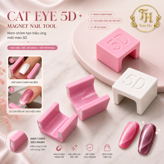 Cat eye đẩy sáng nền móng