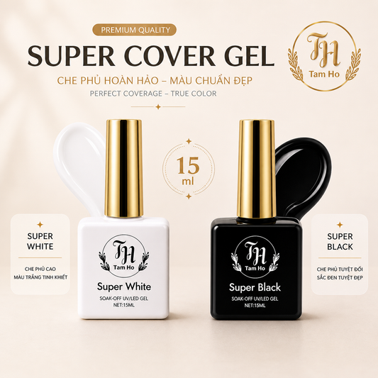 Gel super Black & White.