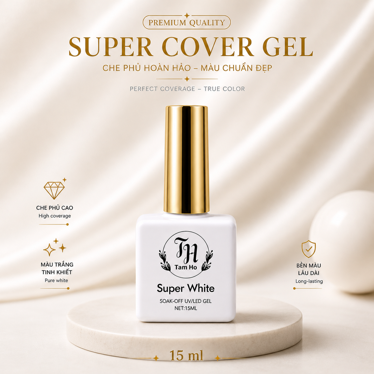 Gel super Black & White.