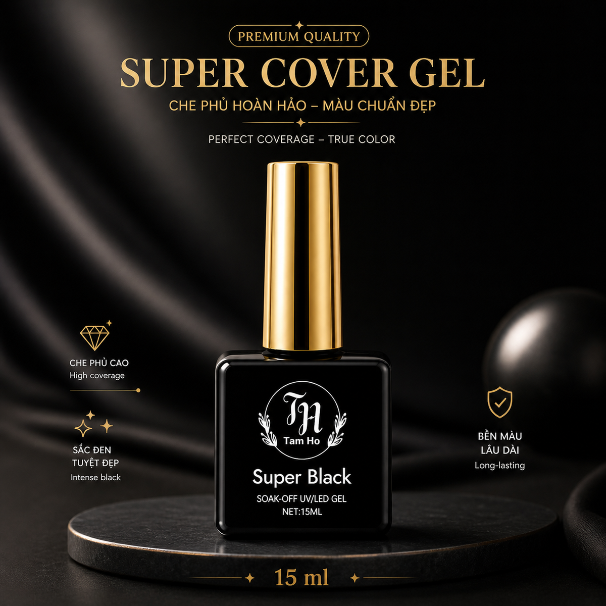 Gel super Black & White.
