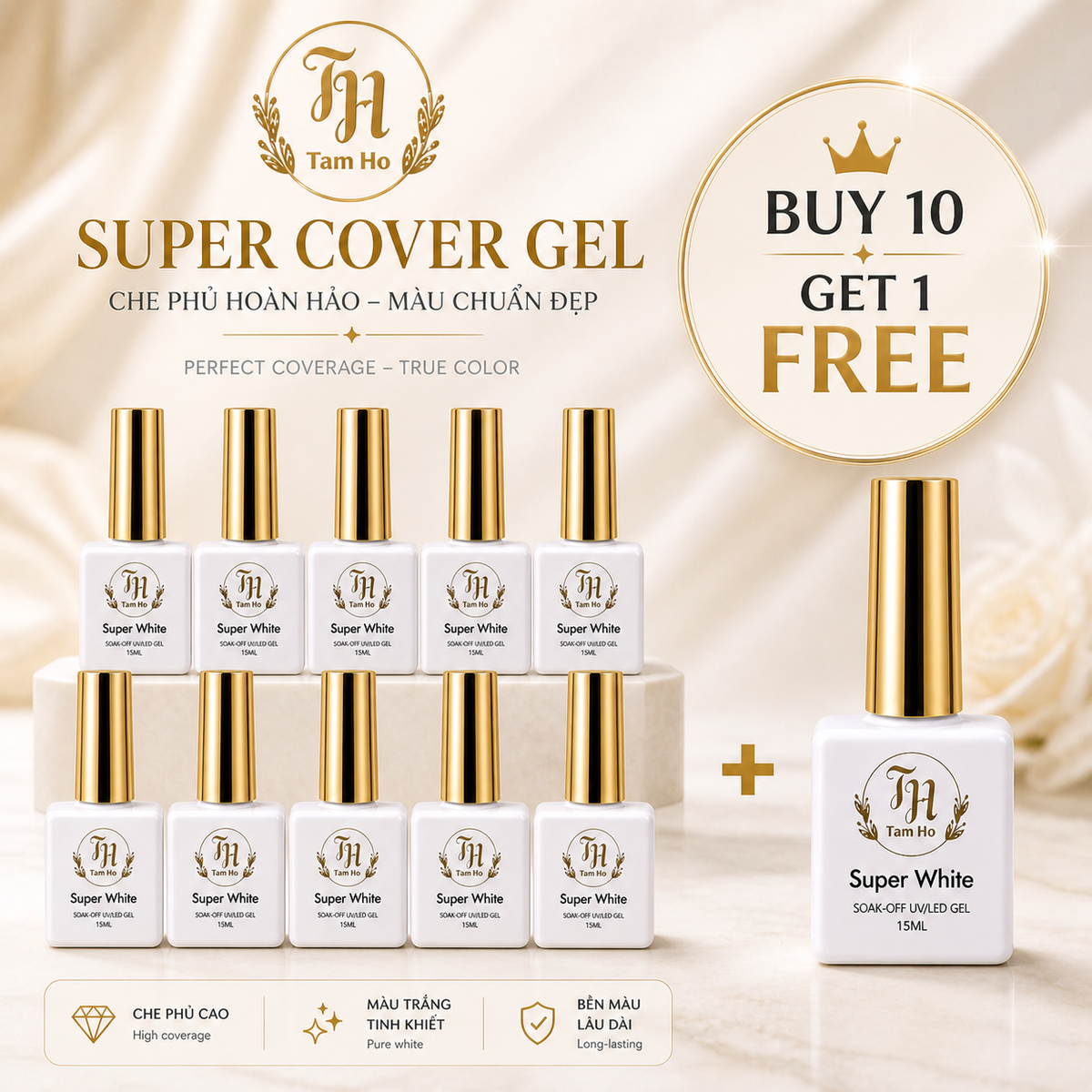 Gel super Black & White.