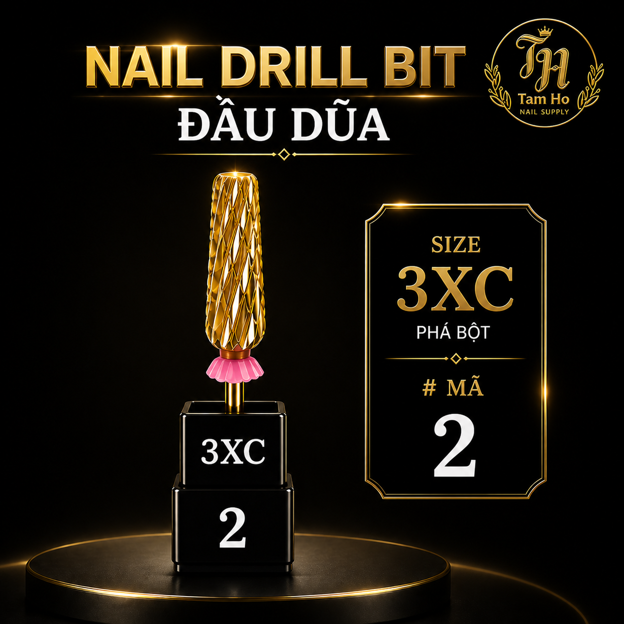 Đầu dũa medium - Nail Drill Bit