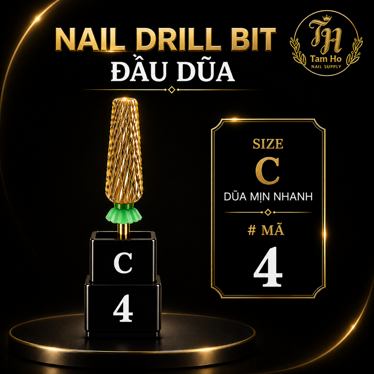 Đầu dũa medium - Nail Drill Bit