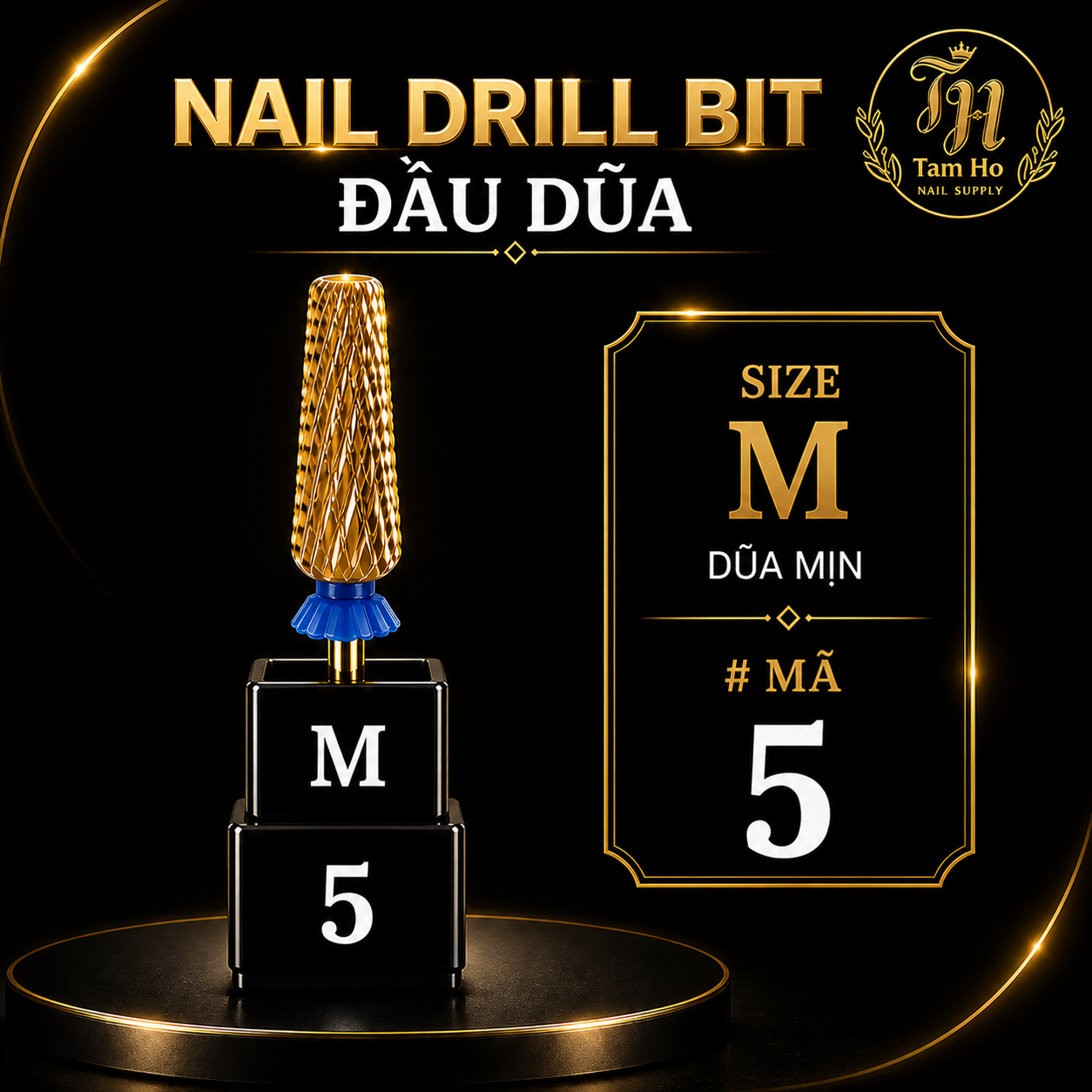 Đầu dũa medium - Nail Drill Bit