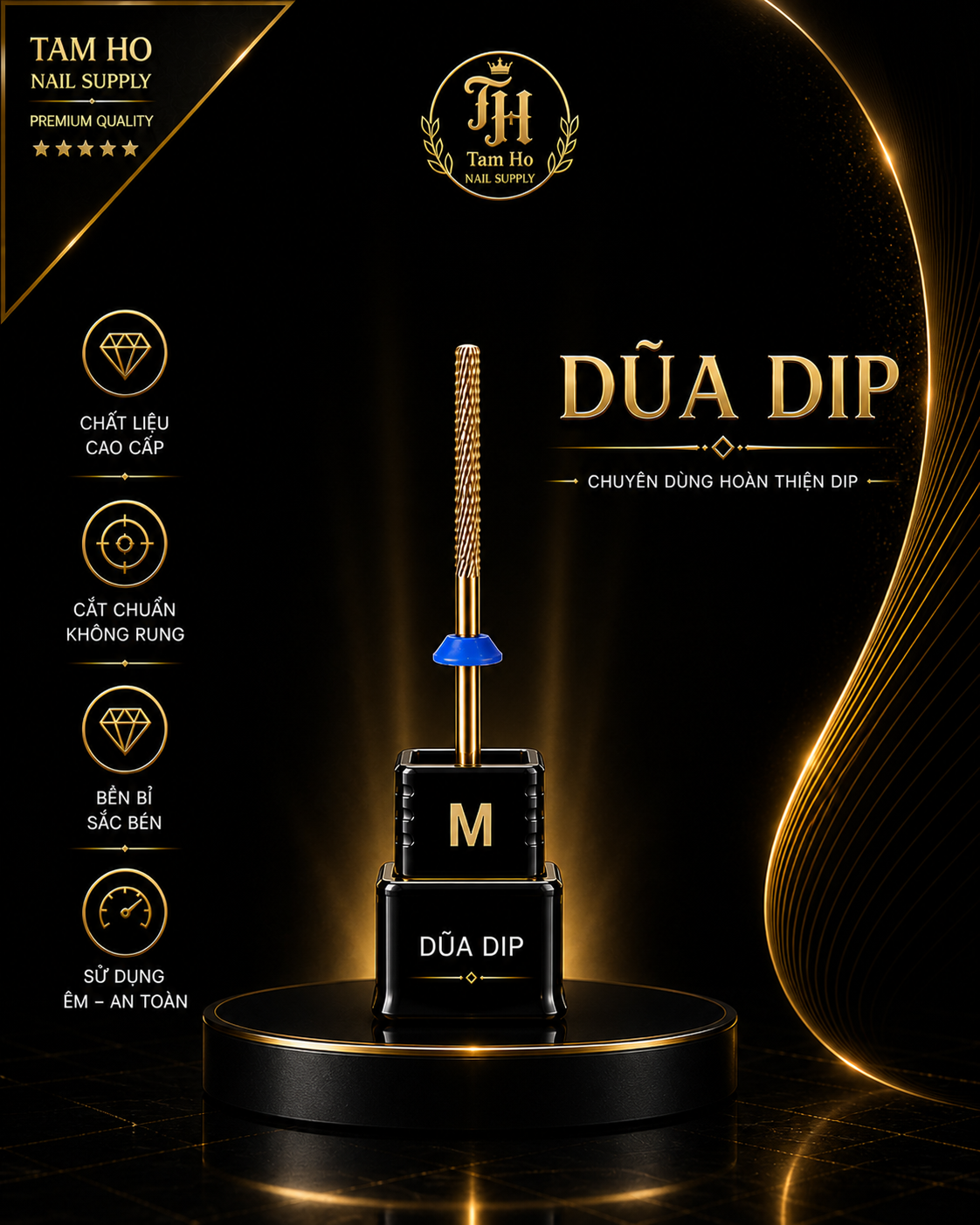 Đầu dũa Cuticle - Cuticle Nail Drill Bit
