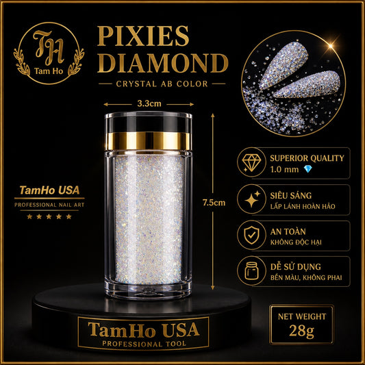 Pixies diamond Crystal AB color