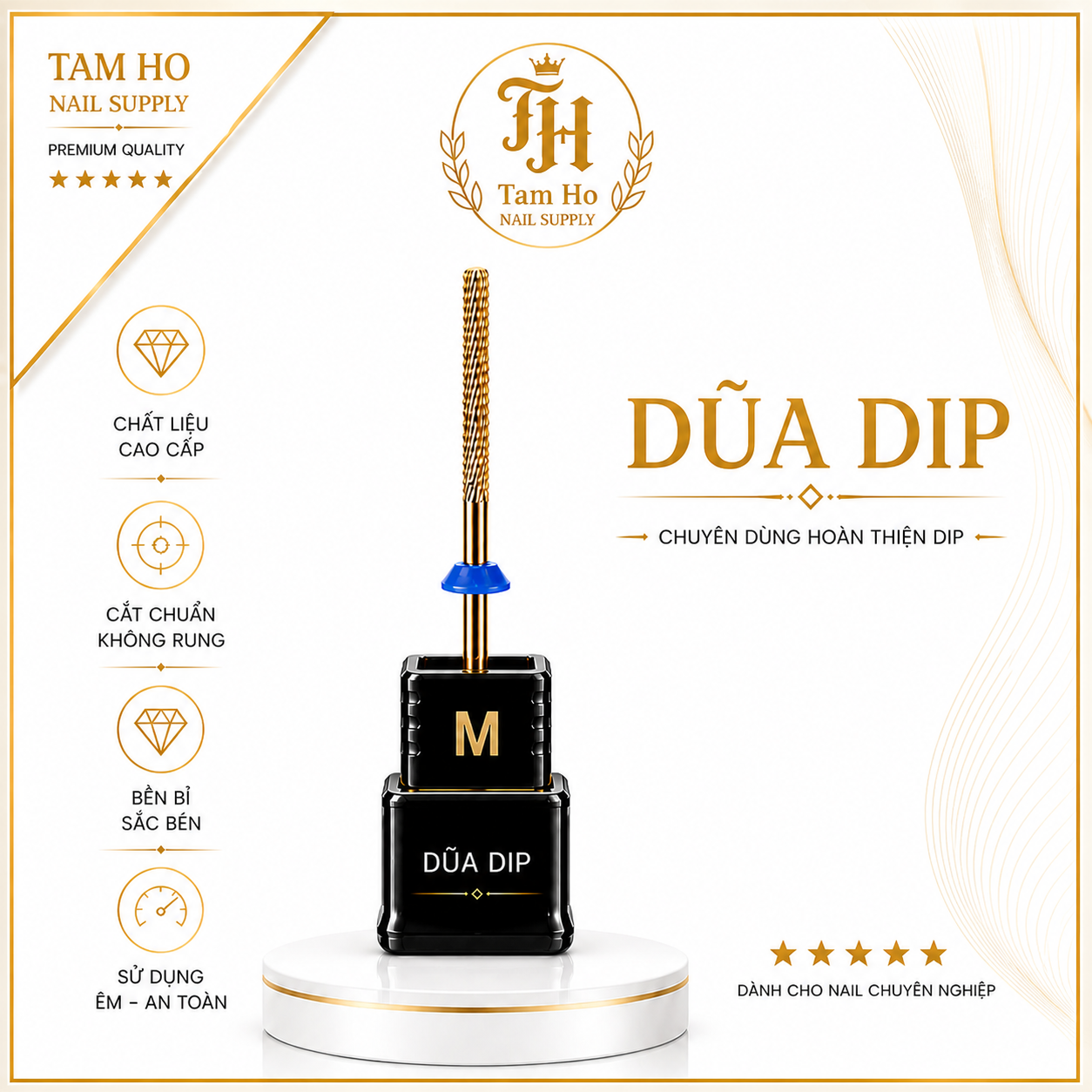 Đầu dũa Cuticle - Cuticle Nail Drill Bit