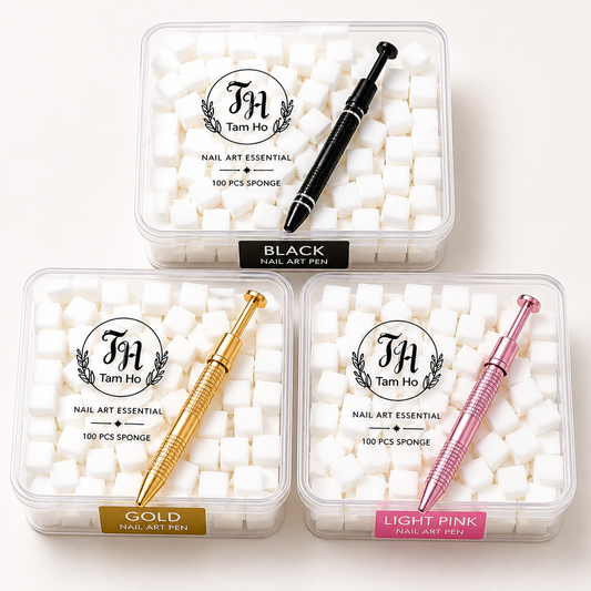 Set Mút dặm Ombre (100pcs) + Bút
