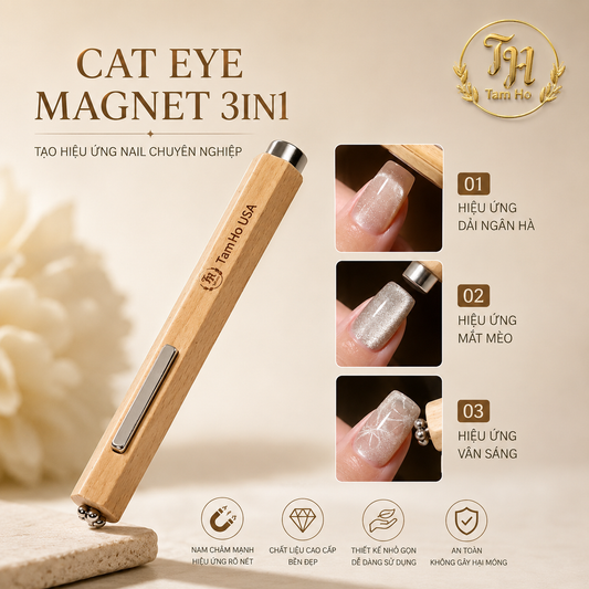Cat eye magnet 3 in 1