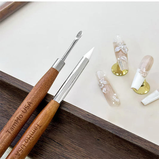 Set but Silicon nặn 3D 2 đầu chuyên dụng * 3D Dual-Ended Silicone Sculpting Pen Set