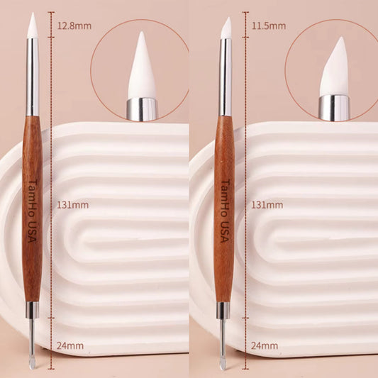 Set but Silicon nặn 3D 2 đầu chuyên dụng * 3D Dual-Ended Silicone Sculpting Pen Set