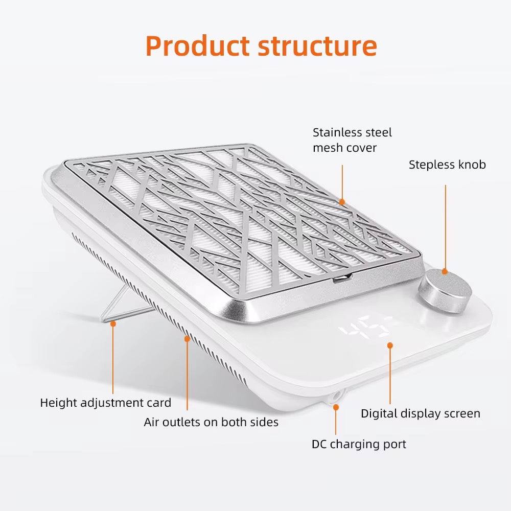 Máy hút bụi rechargeable+2pcs filters+100 sheets papers filters