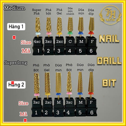 Đầu dũa móng - Nail Drill Bit