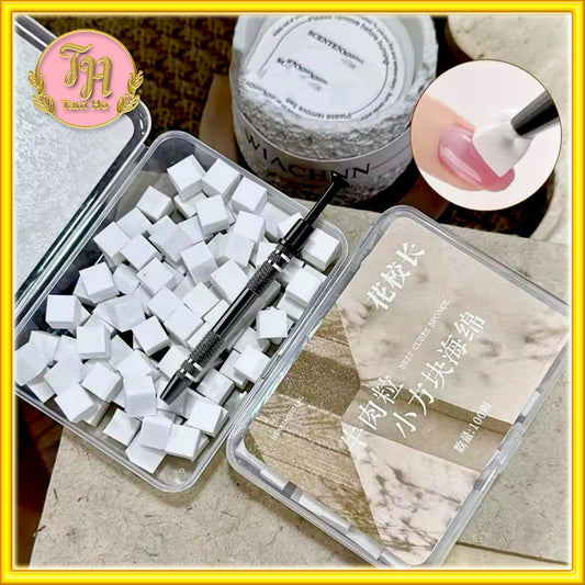Set Mút dặm Ombre (100pcs) + Bút - Ombre sponge set (100pcs) + Pen