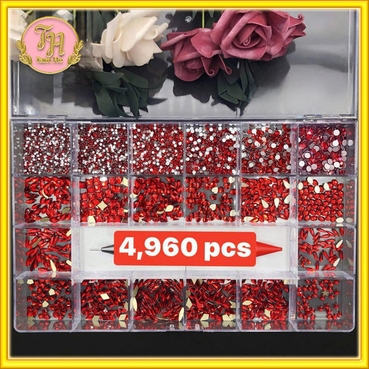 Red ♥️ - RhineStone box set