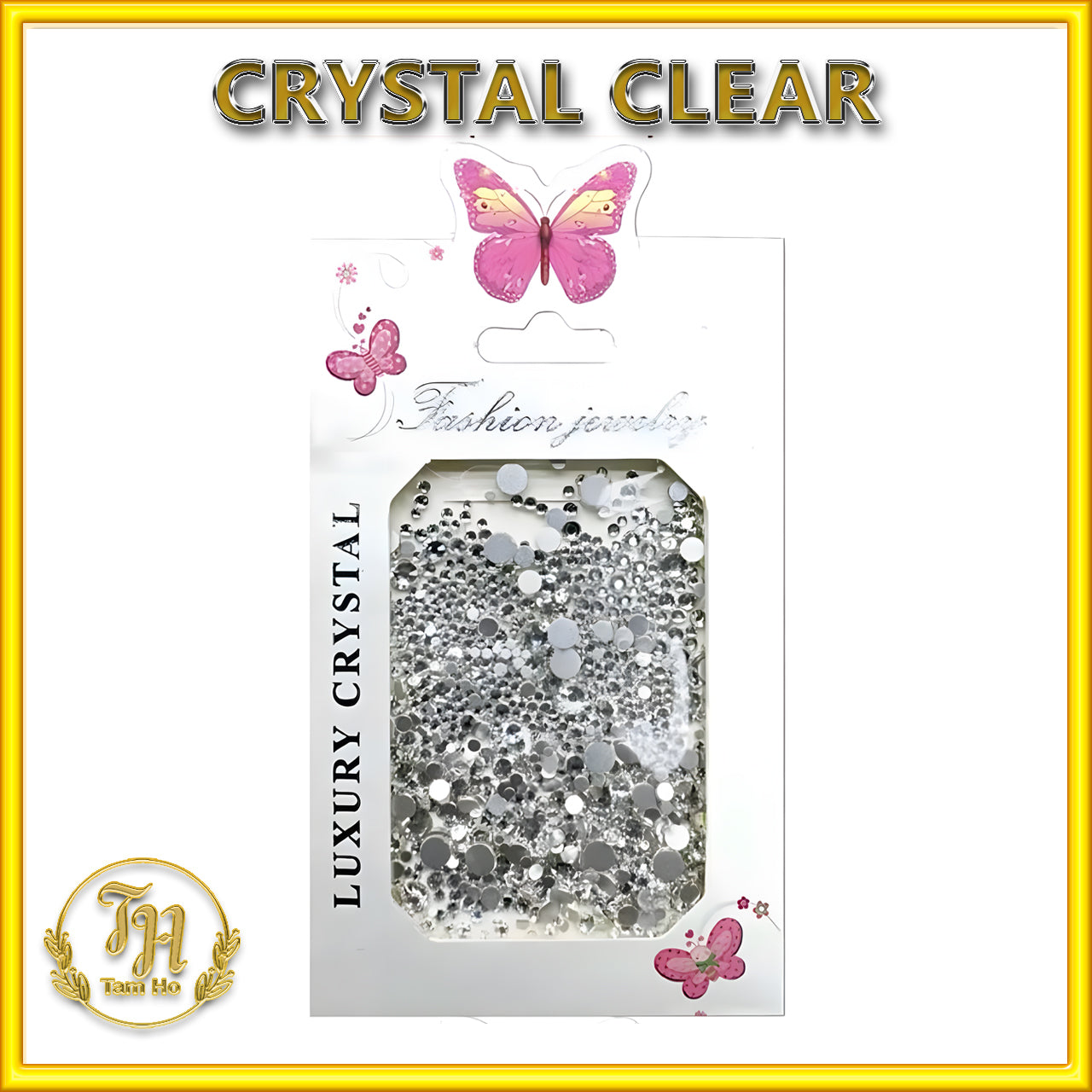 Xoàn refill 2 màu Clear & Crystal AB - Rhinestone Refill Pack – Clear & Crystal AB