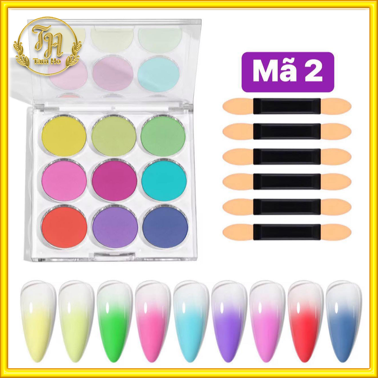 Ombre powder