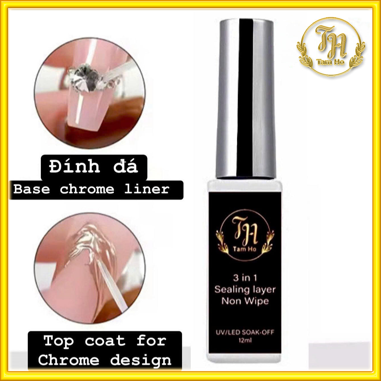 Sealing gel no wipe 3 in 1